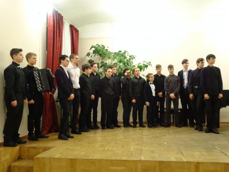 Concert of students of schools and colleges of St. Petersburg